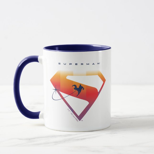 Mug Soleil Tourner Superman Shield (Gauche)