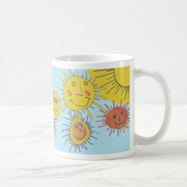 Mug Soleils dessinés par les enfants (Droite)