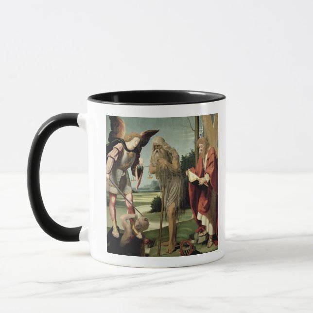 Mug Solides solubles. Michael, Andrew et Onuphrius (Gauche)