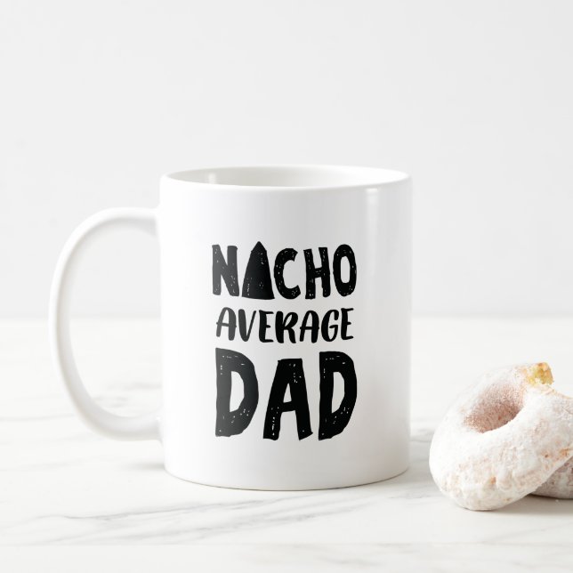 Mug Sombrero mexicain de famille de papa moyen de (Avec donut)