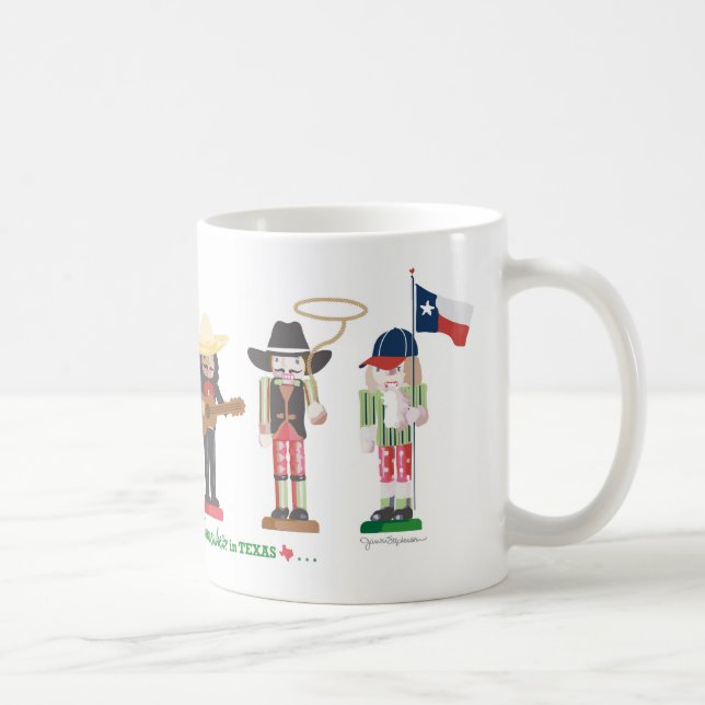Mug "Somewhere in Texas", Texas Nutcrackers (Droite)