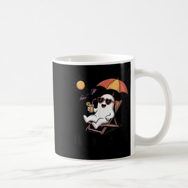 Mug Sommerween mignon Fantôme Éffrayant Avec Vibes D'É (Droite)