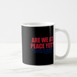 Mug Sommes-nous enfin en paix ? Guerre entre la Russie