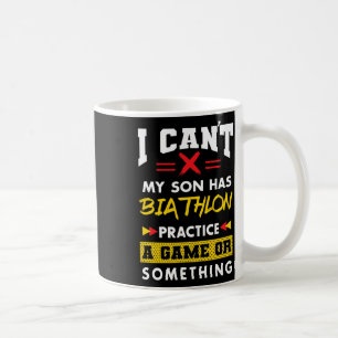 Mug Son a Biathlon Pratique Amusante Parents Humour Ma