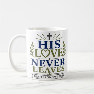 Mug Son Amour Ne Quitte Jamais Verset Biblique Minimal