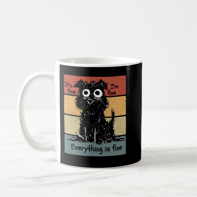 Mug Son Beau Im Tout Est Beau Chien (Gauche)
