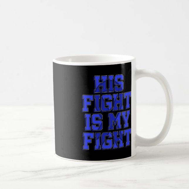 Mug Son Combat Est Mon Combat Ataxia Mouvement Désordr (Droite)