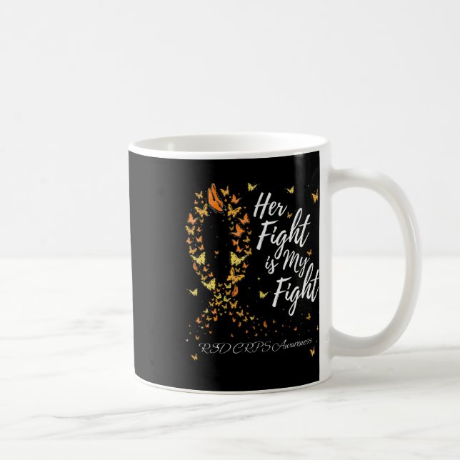 Mug Son Combat Est Mon Combat Rsd Crps Sensibilisation (Droite)