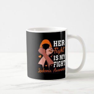 Mug Son combat est mon combat Sensibilisation à la leu