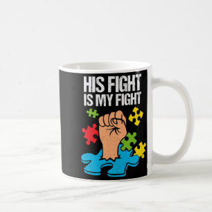 Mug Son Combat Est Mon Combat Sensibilisation à l'Auti