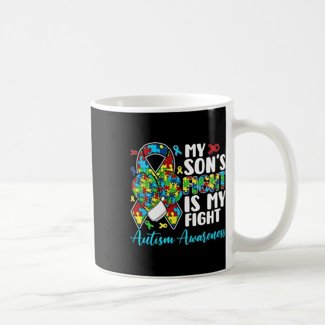Mug Son combat est mon combat Sensibilisation et souti (Droite)