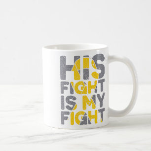 Mug Son Combat Est Mon Combat T-shirt de sensibilisati