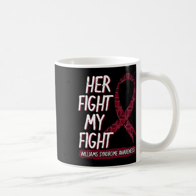 Mug Son Combat Est Mon Combat Ws Williams-beuren Willi (Droite)