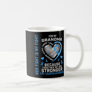 Mug Son Combat Est Mon Grand-Mère De Combat Type 1 Dia