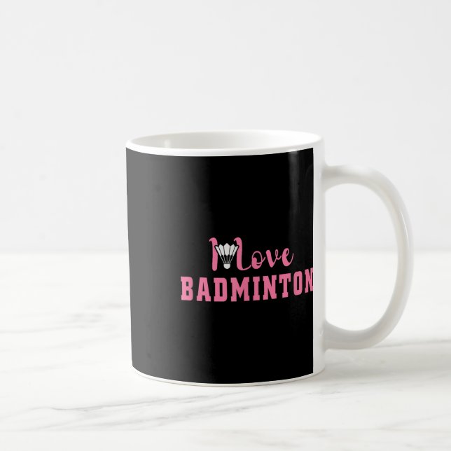 Mug Son Dans Mon Volant de badminton Adn Racket Badmin (Droite)
