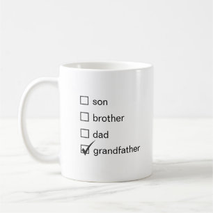 Mug Son Frère Papa Grand-père