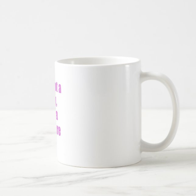 Mug Son pas un insecte son une caractéristique (Droite)