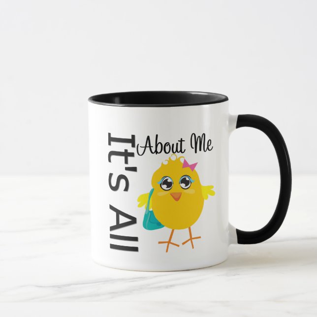 Mug Son tout environ je poussin (Droite)