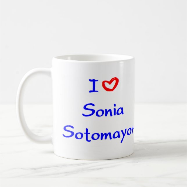 Mug sonia sotomayor (Gauche)