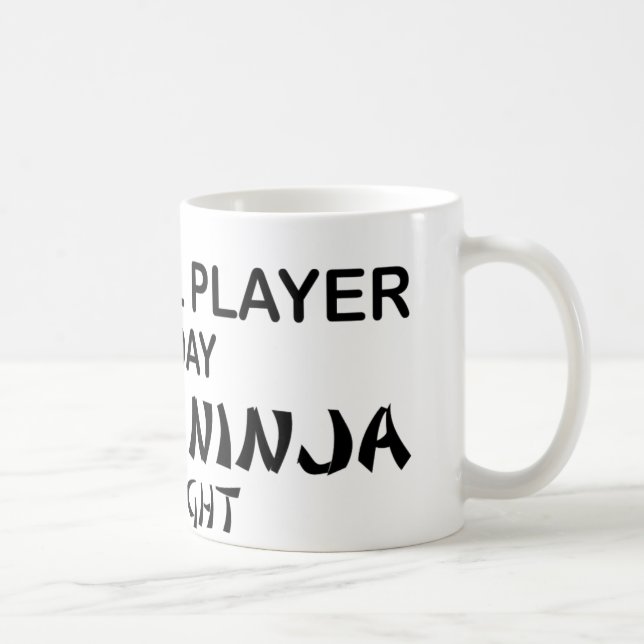 Mug Sonnaille Ninja mortel par nuit (Droite)
