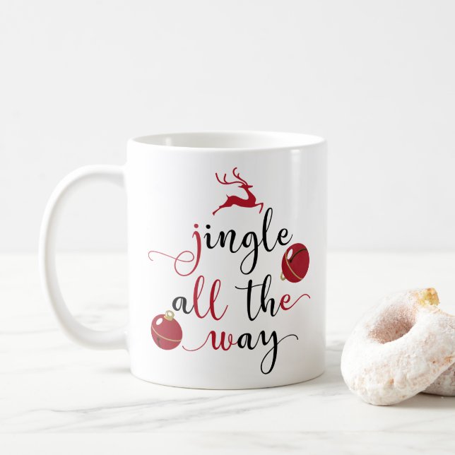 Mug sonnez tout au long du chemin (Avec donut)