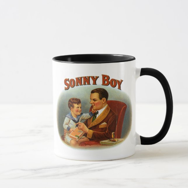 Mug Sonny Boy Cigar Étiquette (Droite)
