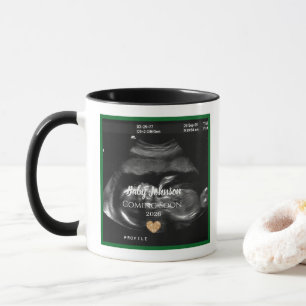 Mug Sonogramme bébé bientôt Faire-part pour grand-père
