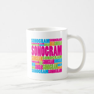Mug Sonogramme coloré