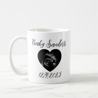 Mug sonogramme pour bébé personnalisé - Ultrasons 