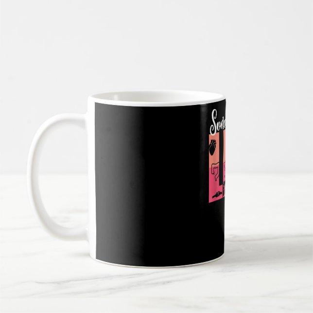 Mug Sonographe Vie Technicien Fier Ultrasound Docto (Gauche)