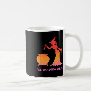 Mug Sont Enfants Carbs Witch Cauldron Halloween Concep