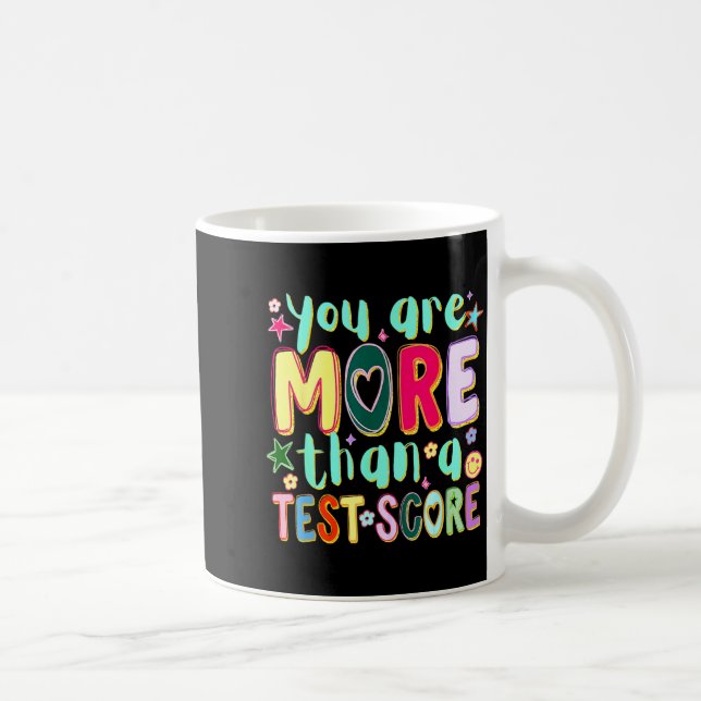 Mug Sont plus qu'un score de test drôle journée de tes (Droite)