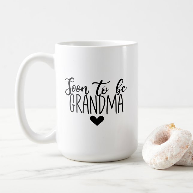 Mug - Soon To Be Grandma (Avec donut)