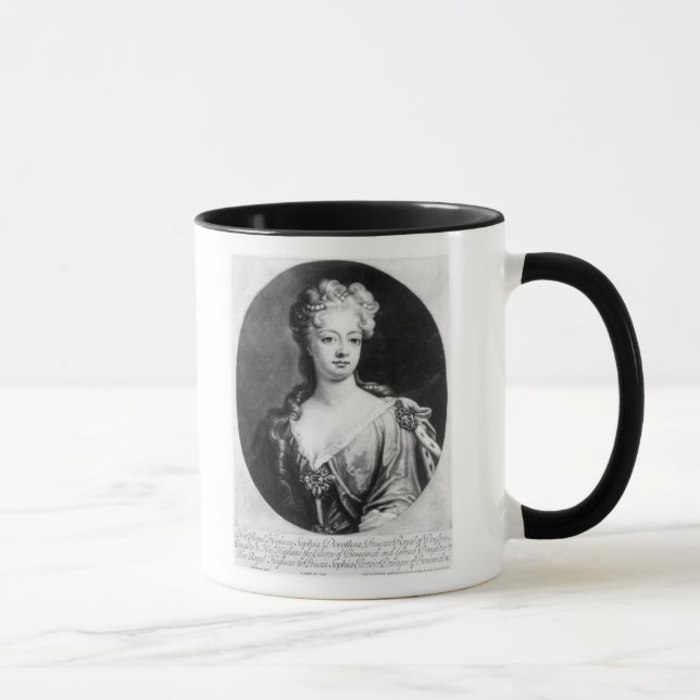 Mug Sophia Dorothea, reine de la Prusse (Droite)