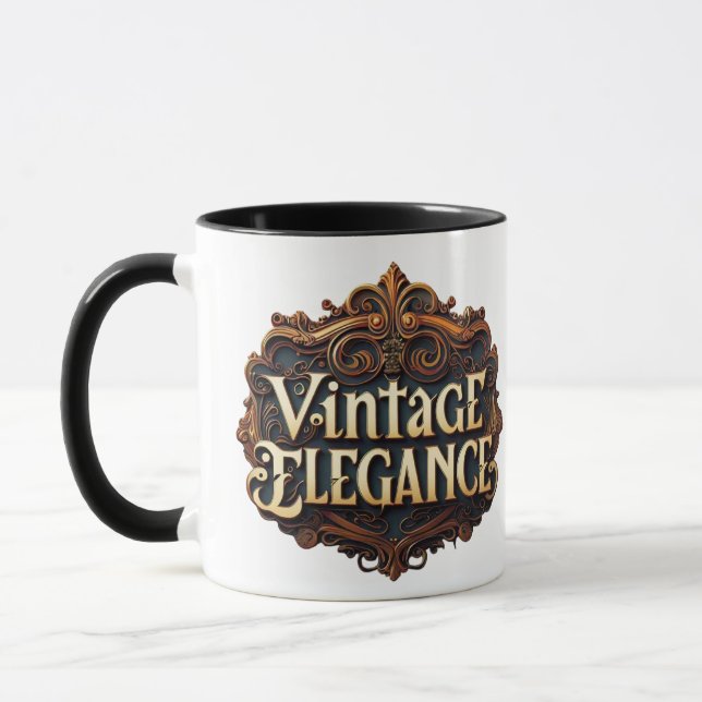 Mug "Sophistication Vintage" (Gauche)
