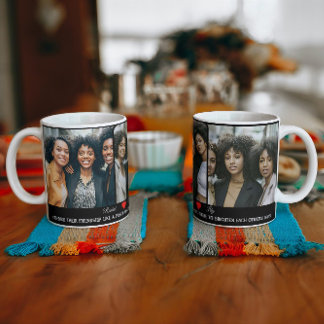 Mug Sophistiqué 3 Soeurs Photo & Soul Citation Pour To