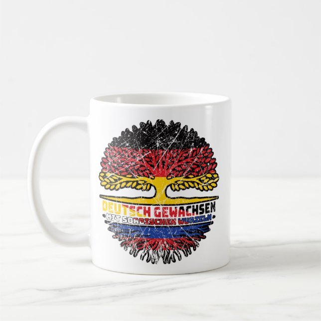 Mug Sorben Sorbisch Deutsch Deutschland Baum Wurzel (Gauche)