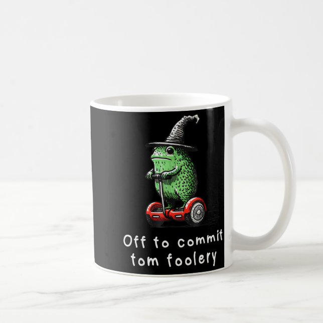 Mug Sorcier Grenouille Fantaisiste Part Pour Commettre (Droite)