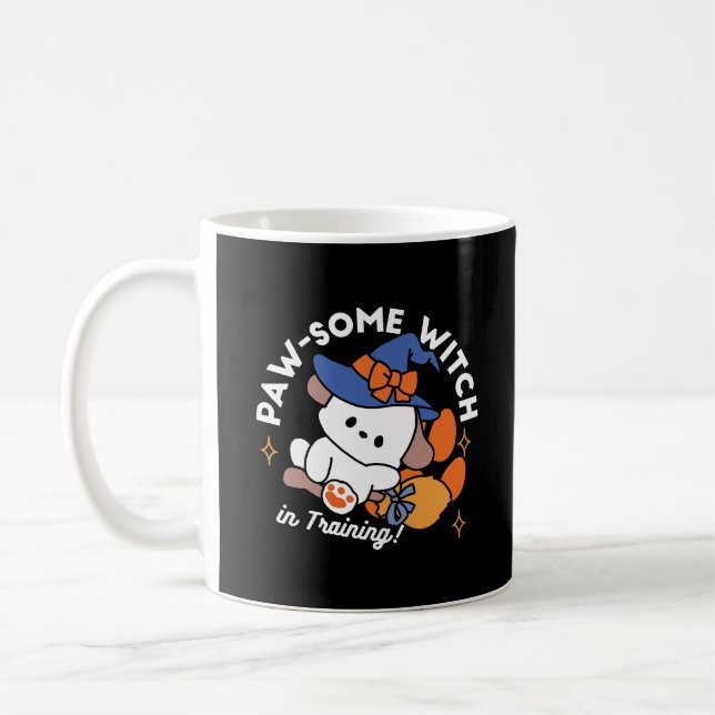 Mug Sorcière à mâcher en entraînement - Chien d'Hallow (Gauche)