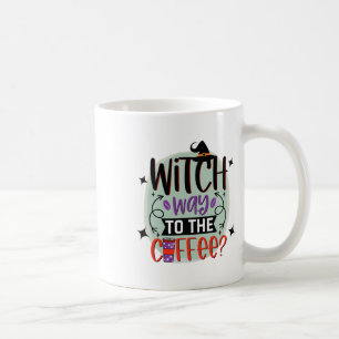 Mug Sorcière Au Café Drôle Sorcière Halloween