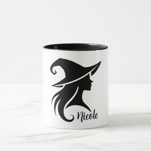 Mug Sorcière chapeau noir Wiccan Halloween  (Centre)