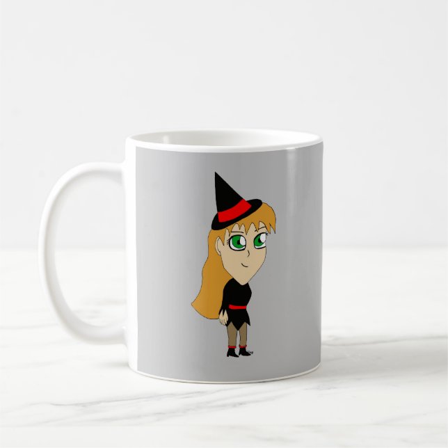 Mug sorcière chibi   (Gauche)