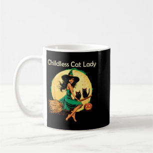 Mug Sorcière Dame aux Chats sans Enfants Chats Noirs H