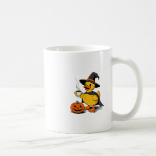 Mug Sorcière de canard de croisière Halloween Citrouil