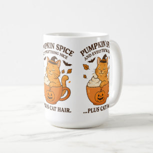 Mug Sorcière de chat gingembre - Joli design d'Hallowe