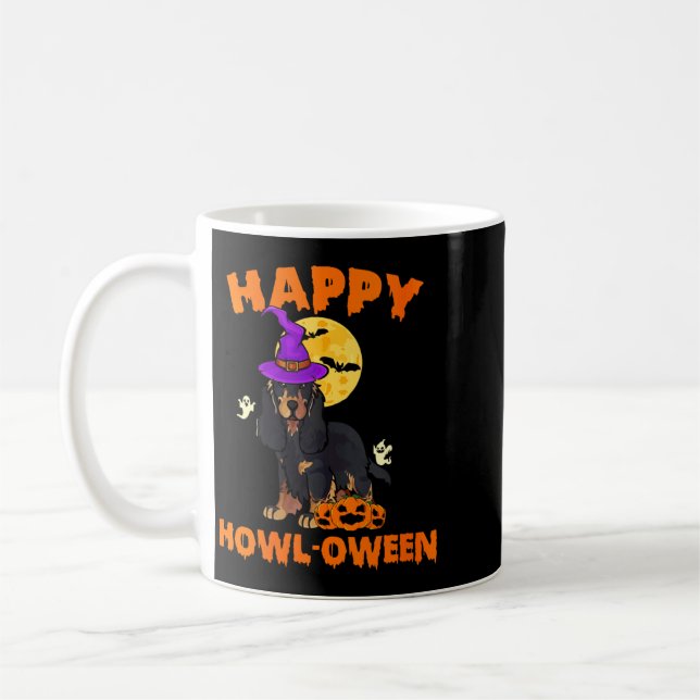 Mug Sorcière de chien Cocker Spaniel noir et feu pour  (Gauche)