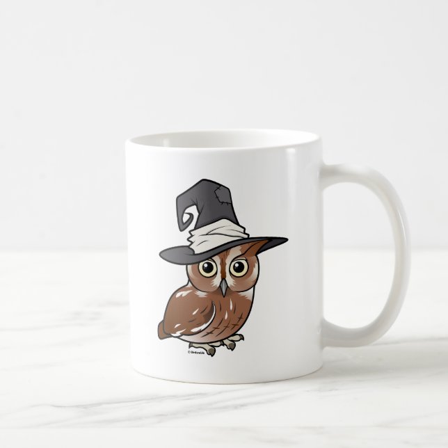 Mug Sorcière de hibou de cri strident de Birdorable (Droite)