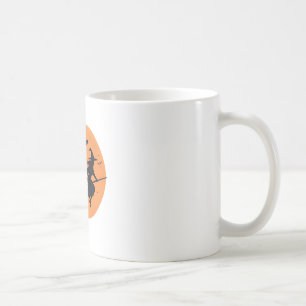 Mug Sorcière de minuit dans le ciel