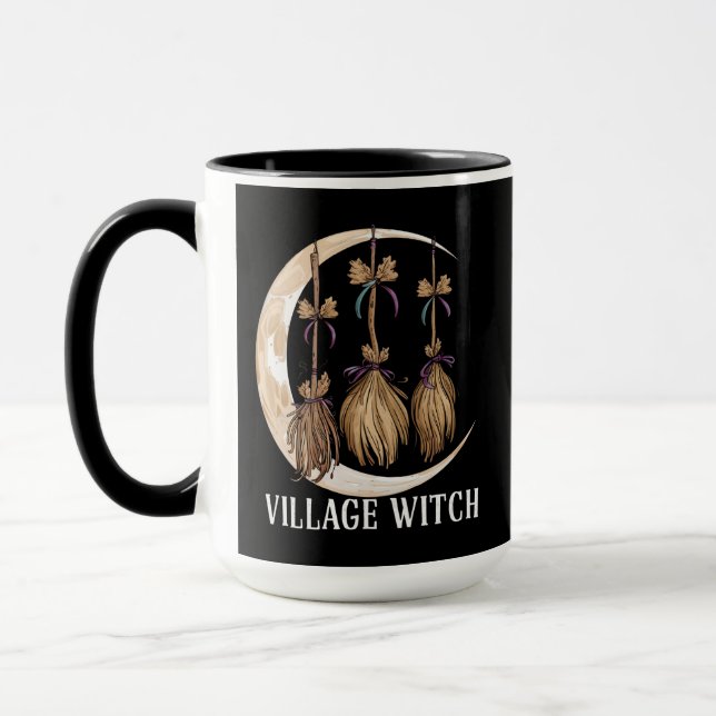 Mug Sorcière de village gothique occulte wicca païenne (Gauche)