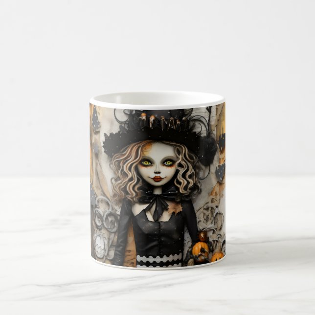 Mug Sorcière d'Halloween (Centre)